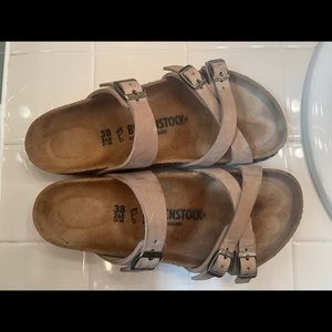 Birkenstock Franca tobacco oiled leather EU 38